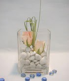 2 adet gül camda taslarla   Şanlıurfa çiçek online çiçek siparişi 