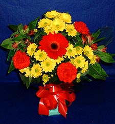  Şanlıurfa yurtiçi ve yurtdışı çiçek siparişi  sade hos orta boy karisik demet çiçek 